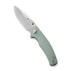 Sencut Slashkin Folding Knife Natural G10 Handle D2 Drop Point Plain Edge Satin Finish S20066-2