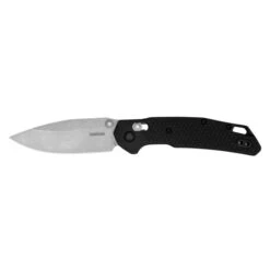 Kershaw Heist Folding Knife Gray GFN Handle D2 Clip Point Plain Edge Stonewash Finish 2037