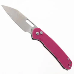 CJRB Pyrite J Folding Knife Pink G10 Handle AR-RPM9 Wharncliffe Plain Edge J1925A-PNK