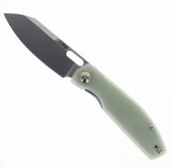 (Lock Rock) Open Box/Returned CJRB Ekko Liner Lock Folding Knife Natural G10 Handle AR-RPM9 Blade J1929-NTG