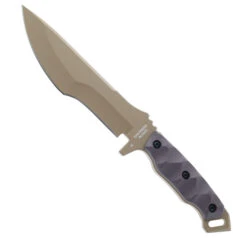 Halfbreed Medium Infantry Fixed Blade Knife Dark Earth G10 Handle K110 Drop Point Plain Edge MIK-08-DE