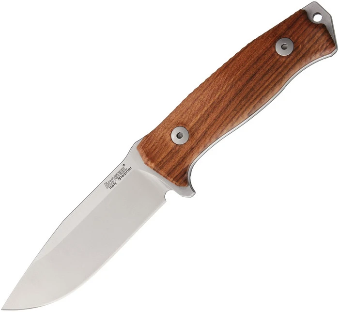 Lion Steel M5 Fixed Blade Knife Santos Wood Handle Sleipner Steel Blade TM5ST