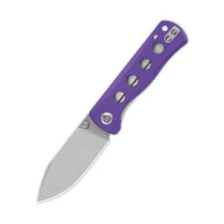 QSP Canary Folding Knife Purple G10 Handle 14C28N Plain Edge QS150-D1
