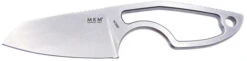MKM Mikro Fixed Blade Knife Naked Handle M390 Sheepsfoot Plain Edge MR02-N